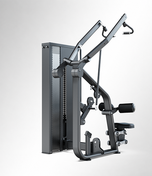 T17A15A lat pull down diverging