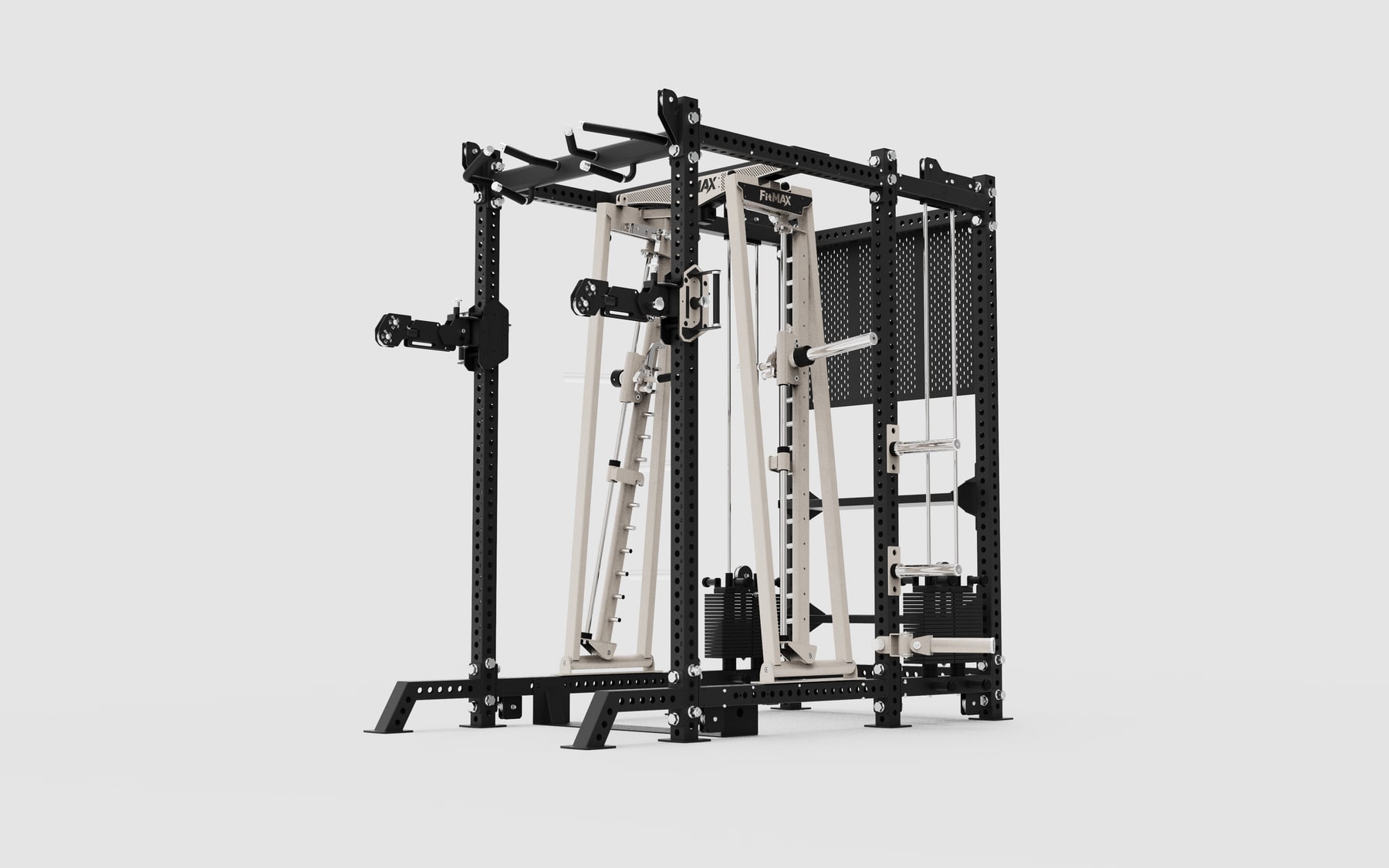 FITMAX Trinity configured for rack-based training